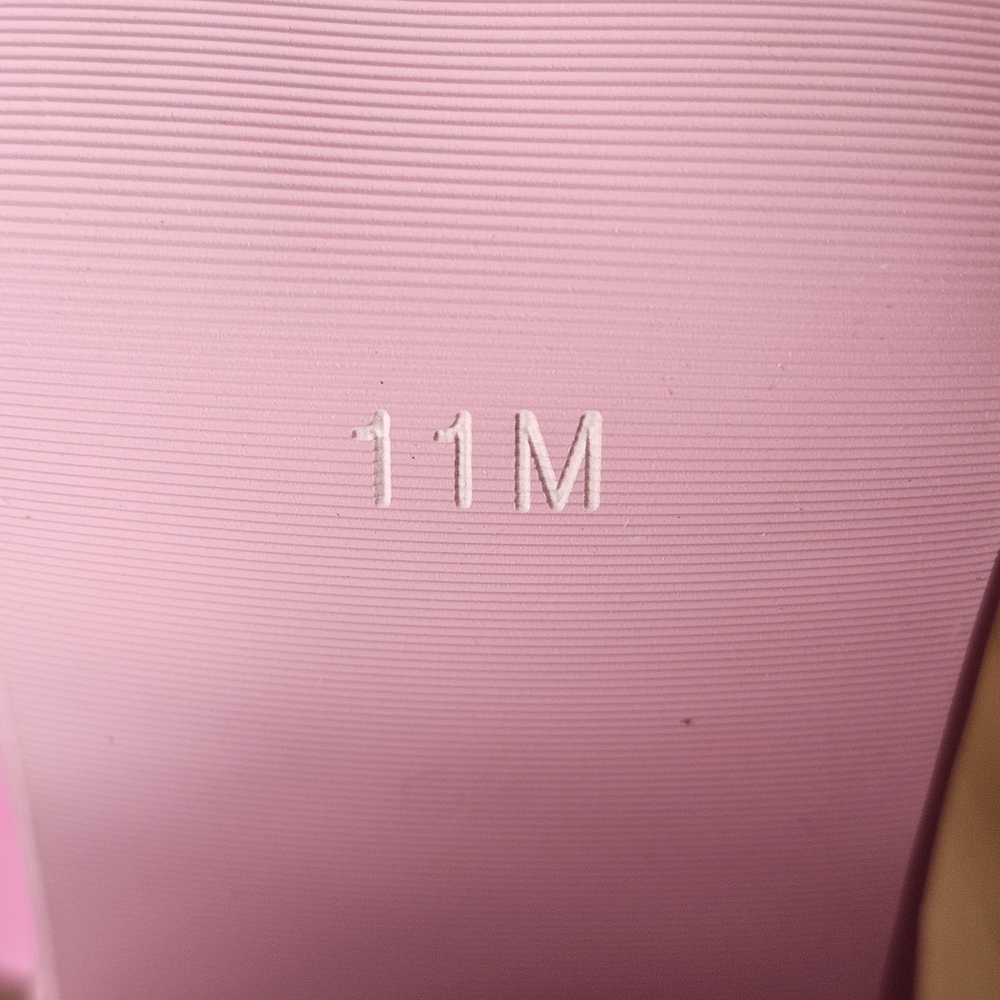 Stylish Pink Patchwork Platform Heels - image 5